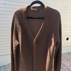 American Apparel Cardigan (Brown) sz Large